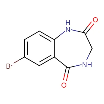 7-Бромо-3,4-дихидро-1Н-бензо[e][1,4]диазепин-2,5-дион Cas {{ 9}}