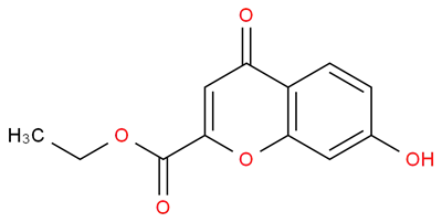 Етил 7-хидрокси-4-оксо-4Н-хромен-2-карбоксилат CAS 23866-72-0